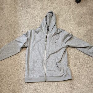 Vuori Gray Zip-Up Hoodie
